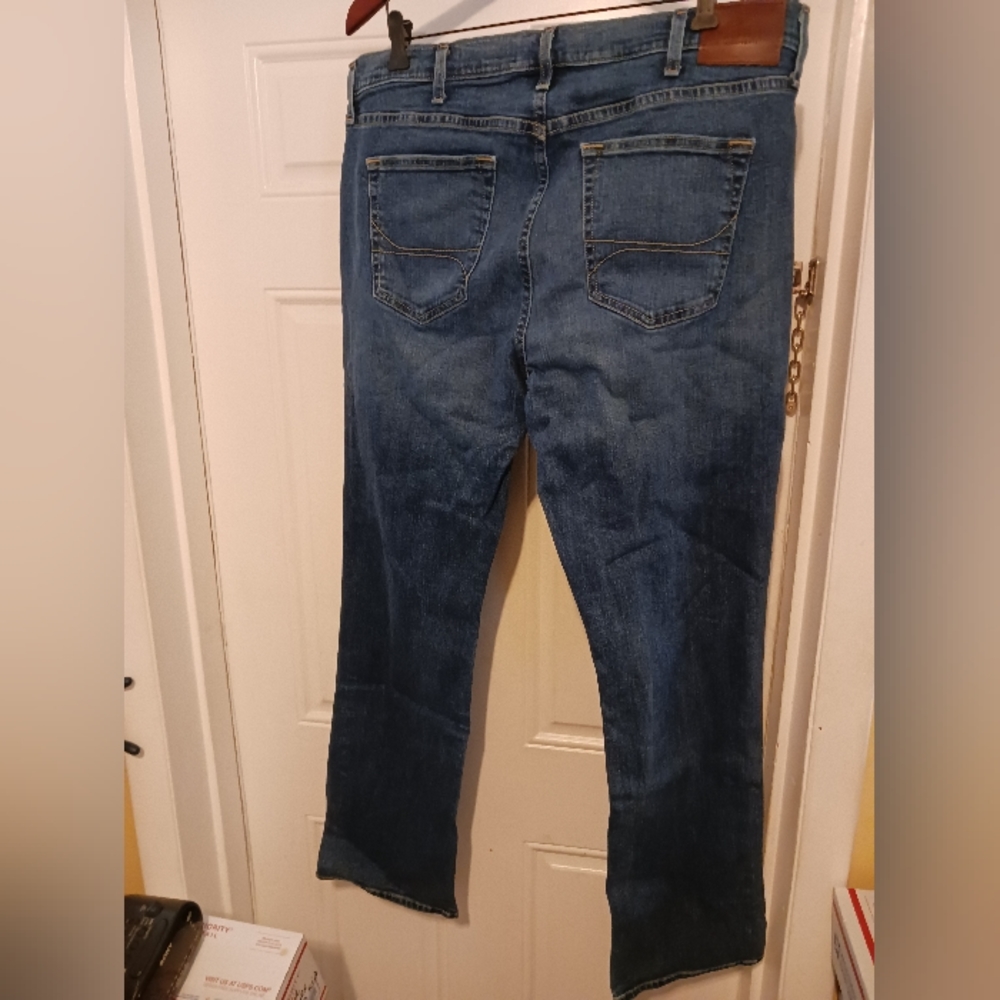 🧥👖Hollister California Size W.38 Jeans🧢🛍👢🥾Boot Cut✂️,Hollister EpicFlex.👕 - Picture 8 of 15